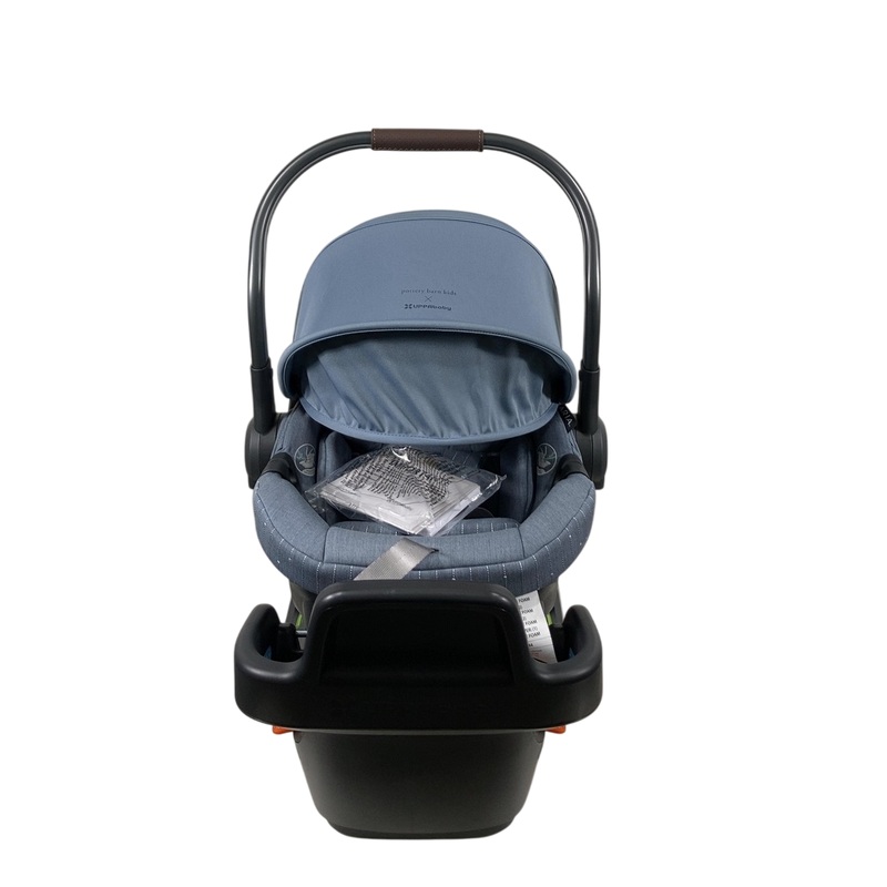 UPPAbaby Aria Infant Car Seat, 2024, Paige (Blue Melange)