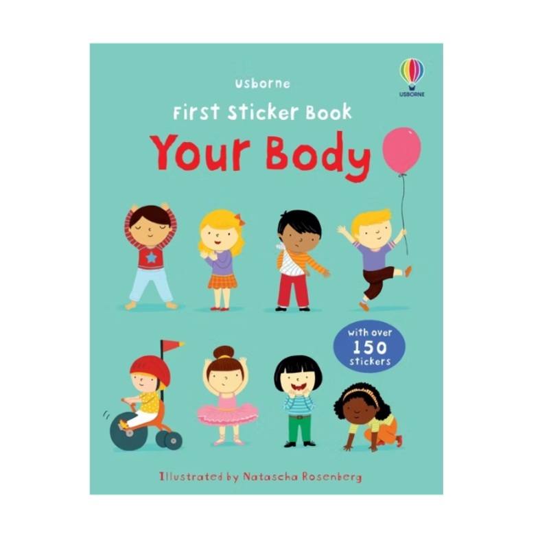 Usborne First Sticker Book Your Body