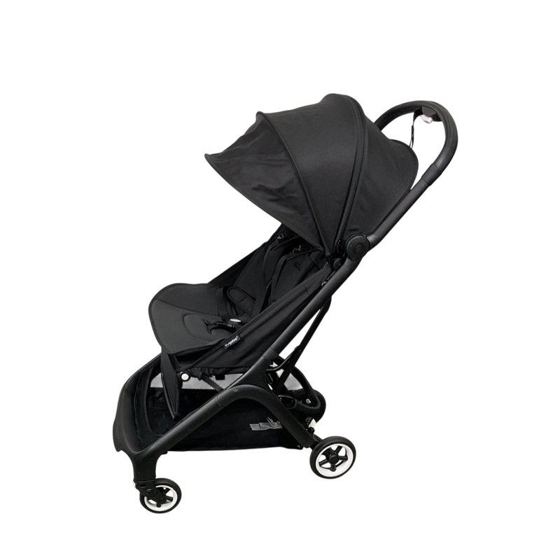 Bugaboo Butterfly Stroller, 2023, Black, Midnight Black, Midnight Black