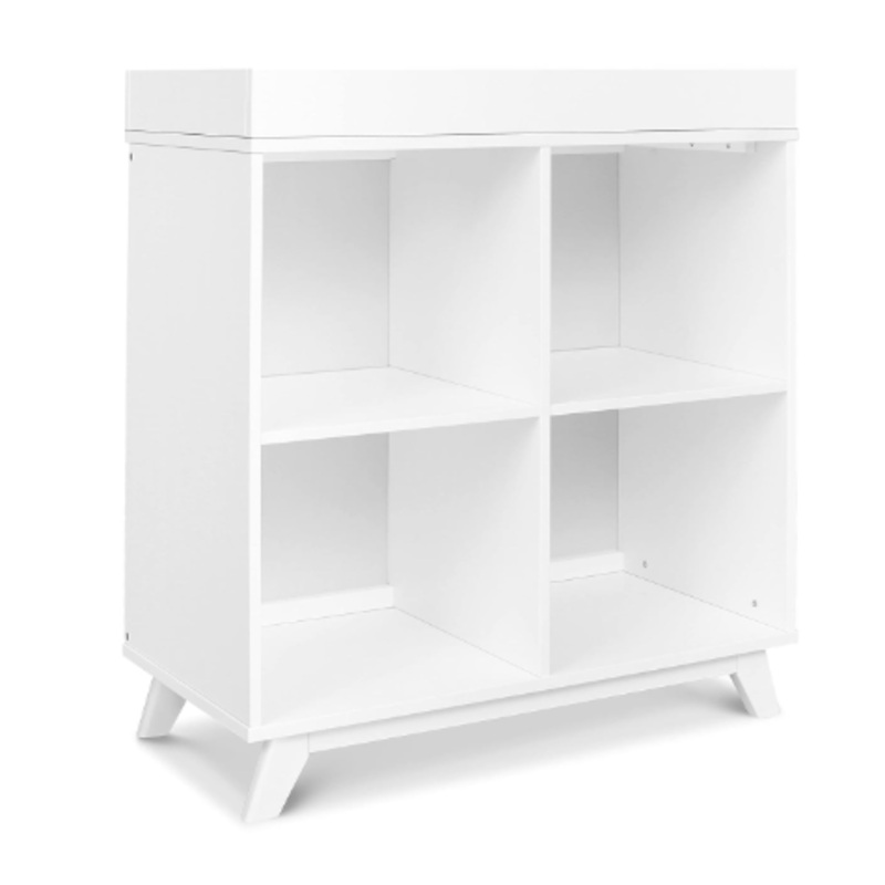 DaVinci Otto Convertible Changing Table and Cubby Bookcase, White