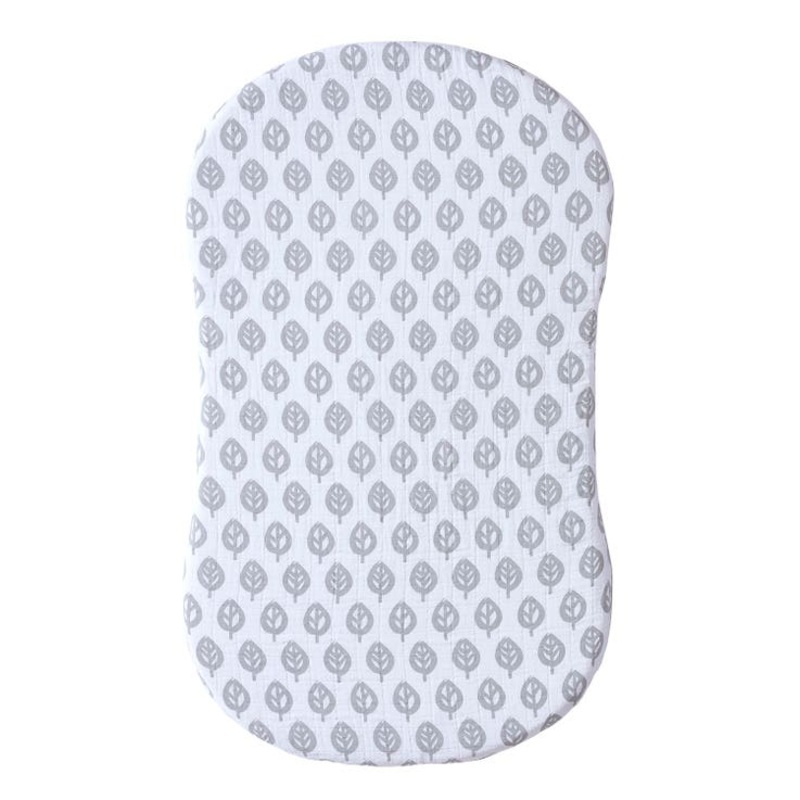 HALO Bassinest Sheet Muslin Leaf Print