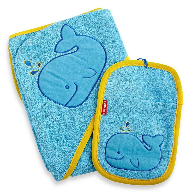 Skip Hop Moby Towel & Mitt Set