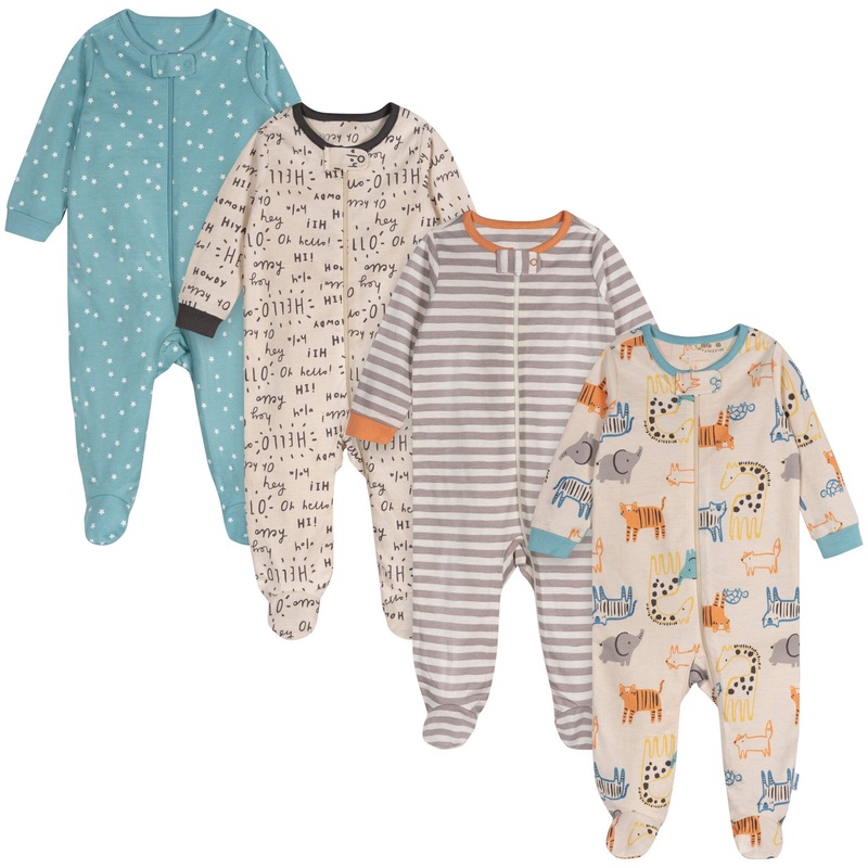 4-Pack Baby Neutral Hello Friends Sleep ‘N Plays