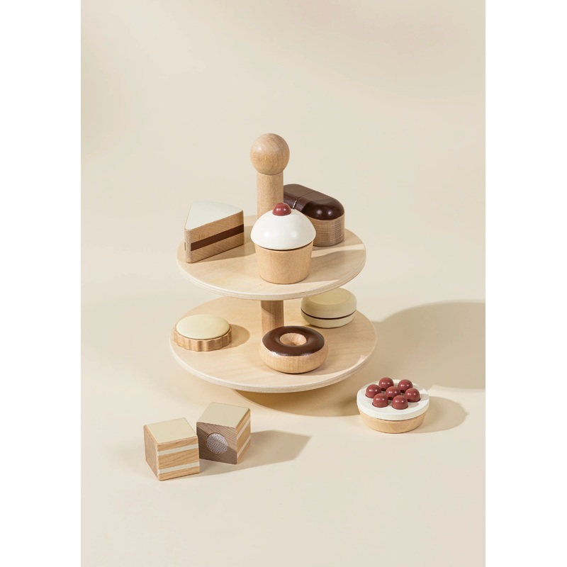 Coco Village Wooden Desserts Tower