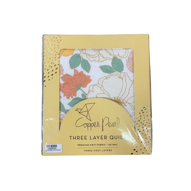 Copper Pearl Three Layer Quilt, Rose