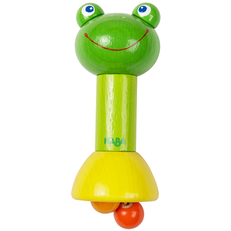 Haba Rod Clutching Toy – Frog
