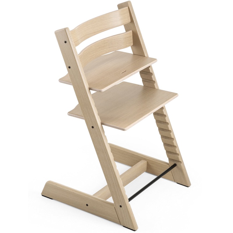 Stokke Tripp Trapp Oak High Chair – White