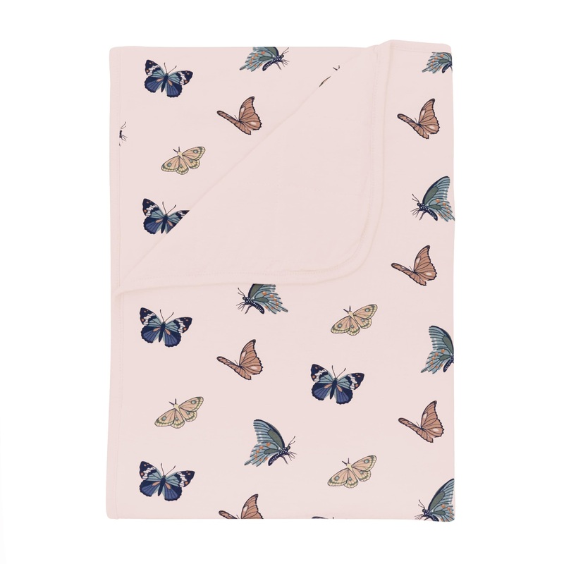 Toddler Blanket in Blush Butterfly 1.0