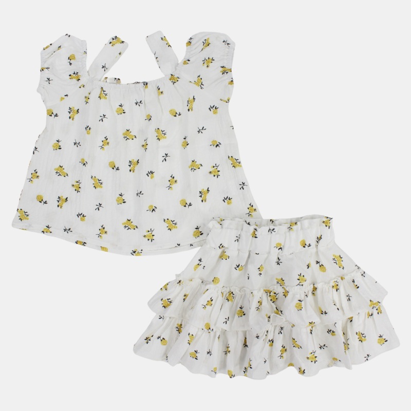 Girls Printed 2-Piece Outfit Set