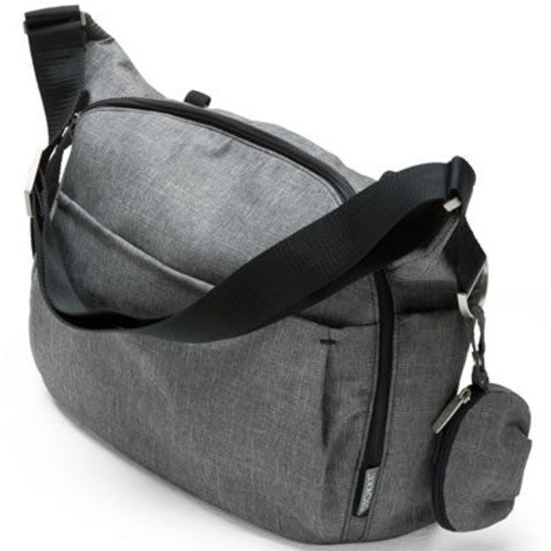 Stokke Changing Bag in Black Melange