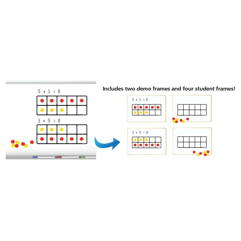 Ten Frames Magnet Set, Set of 66