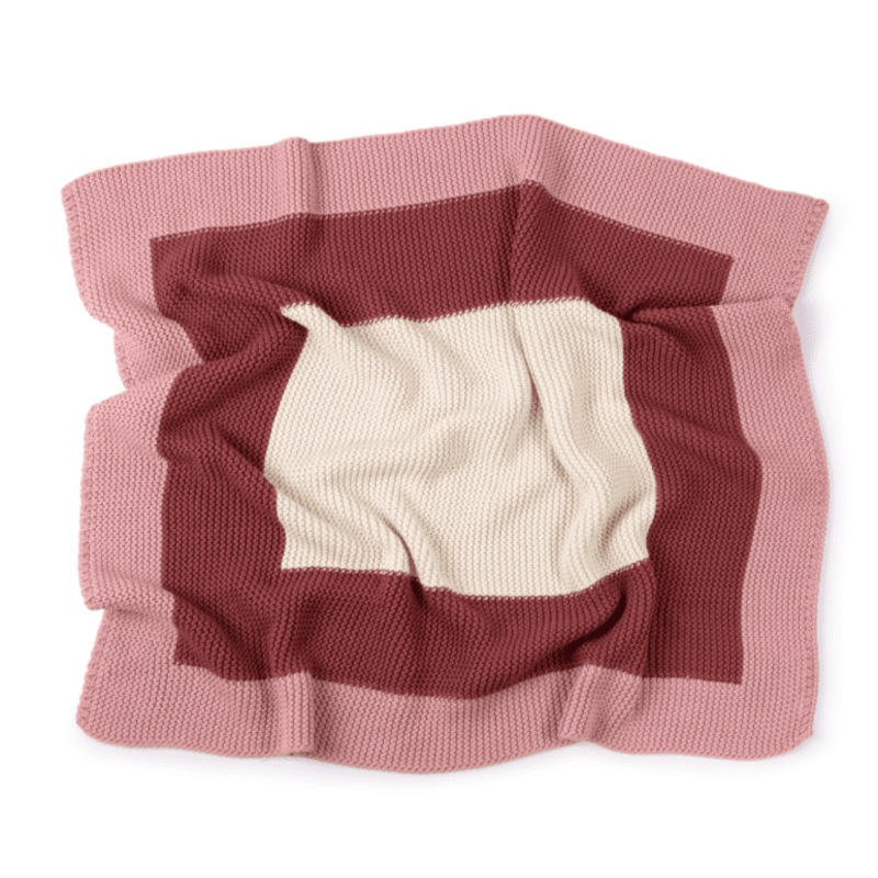 Zandino William Square Knit Blanket