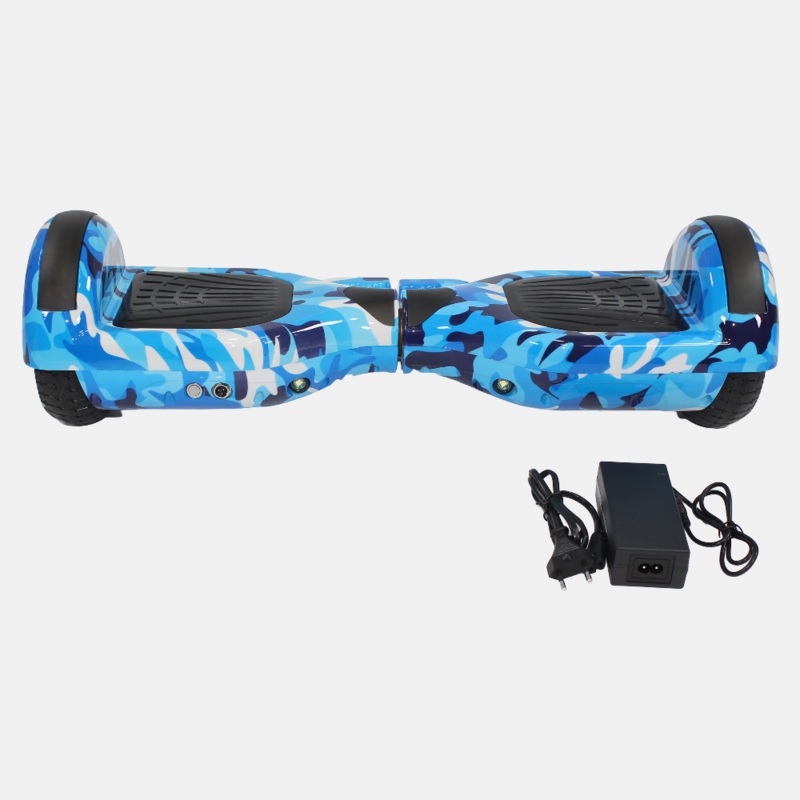 6.5-inch Hoverboard – Mixed Colors (Blue, White, and Black)