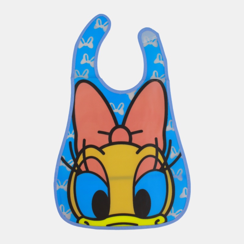 Baby Bib  Blue with Daisy Duck Design