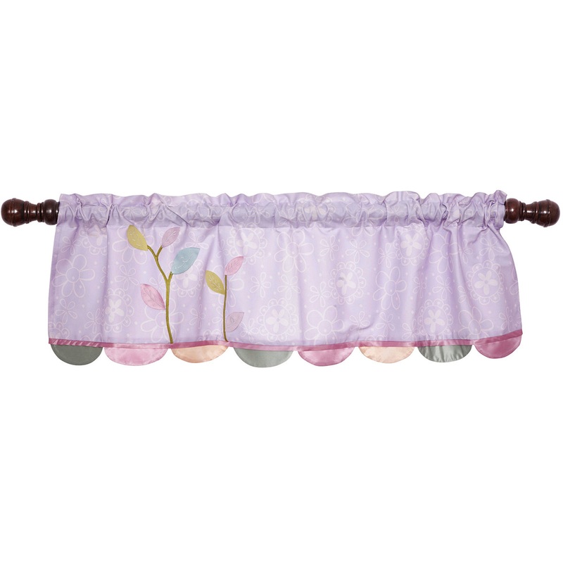 Lambs & Ivy Puddles Window Valance
