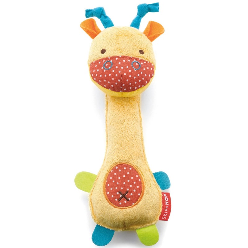 Skip Hop Giraffe Safari Squeeze-Me Rattle – Giraffe