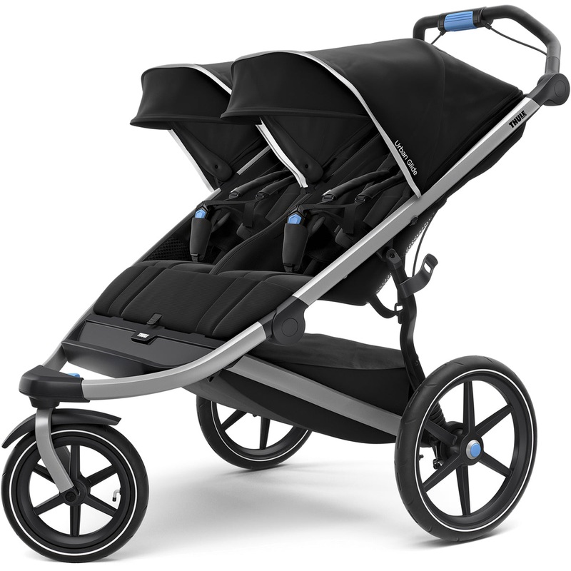 Thule Urban Glide 2 Double Jogging Stroller – Black