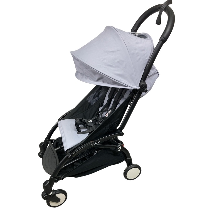Babyzen YOYO2 Complete Stroller, Black with Stone, 2024