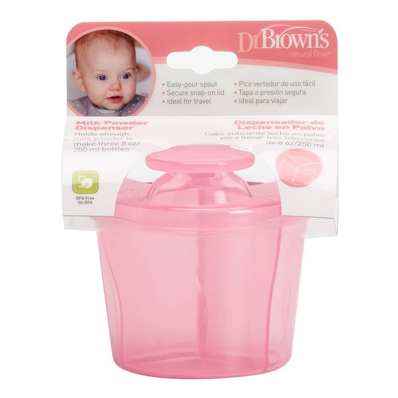 Dr Brown’s Milk Powder Dispenser, Pink