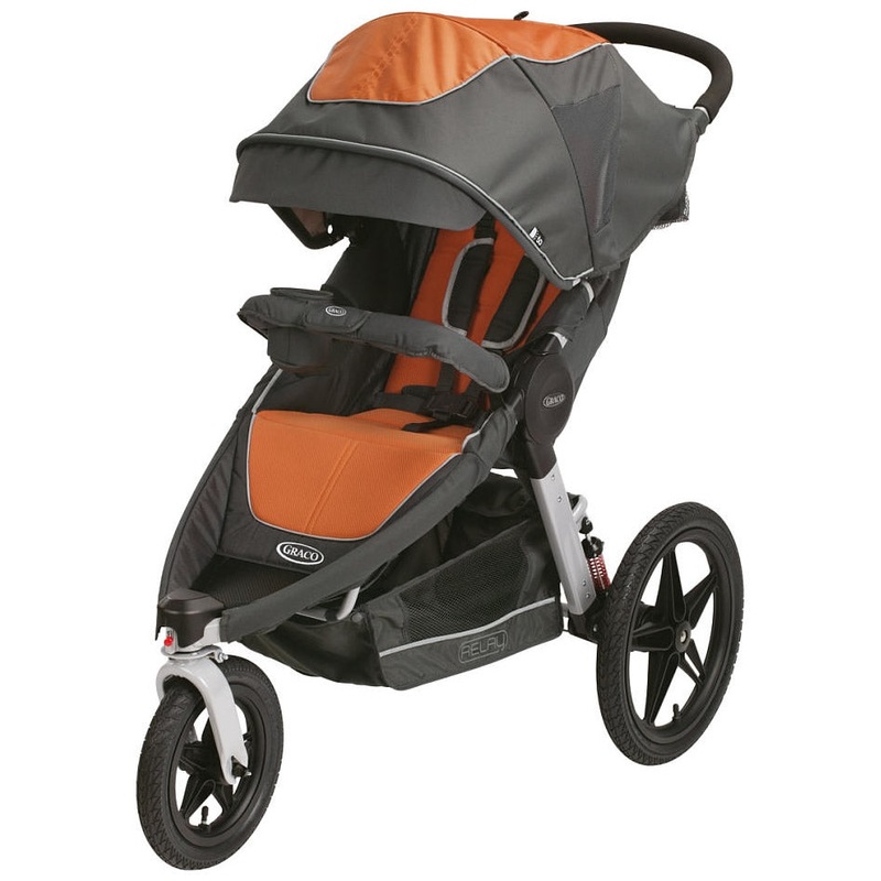 Graco Relay Click Connect Stroller – Tangerine