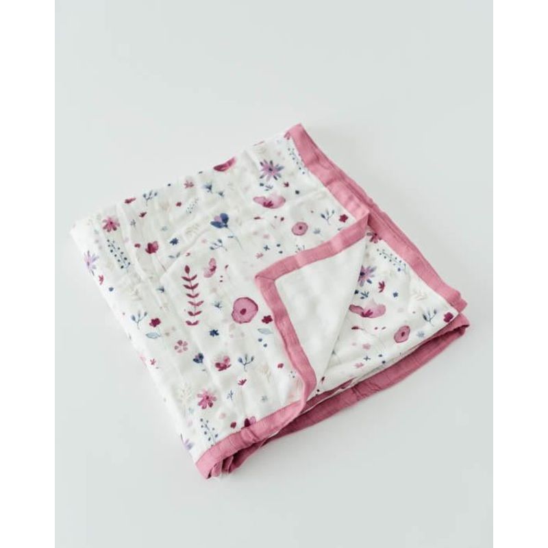 Little Unicorn Deluxe Muslin Quilt – Fairy Garden