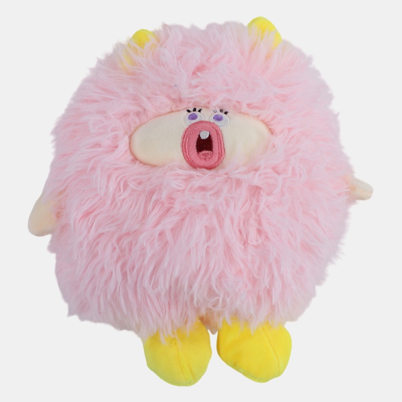 Long-Haired Monster Cub  (22 cm) Pink