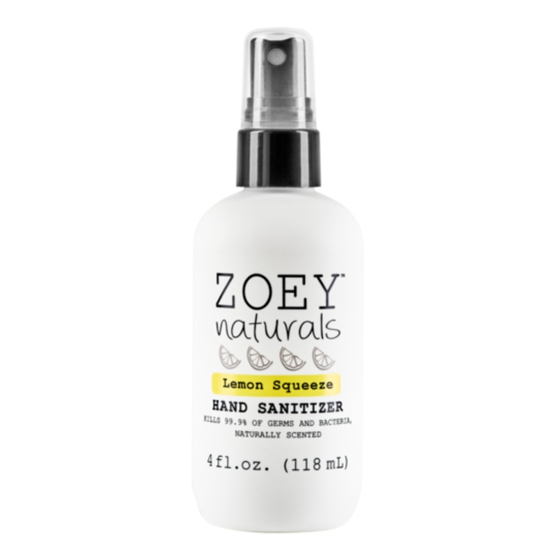 Zoey Naturals Lemon Squeeze Hand Sanitizer