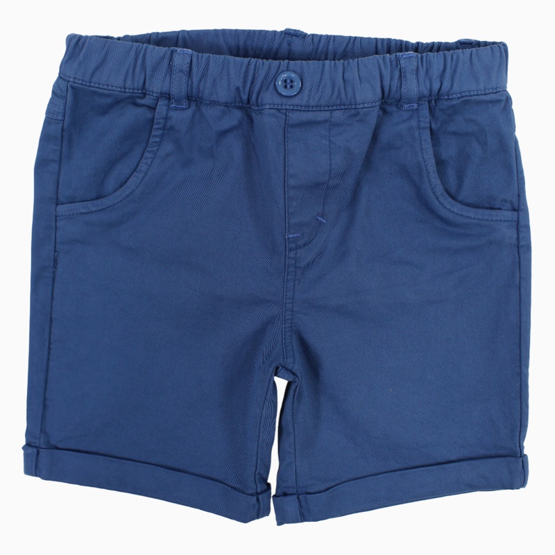 Baby Boys Gabardine Shorts  Royal Blue