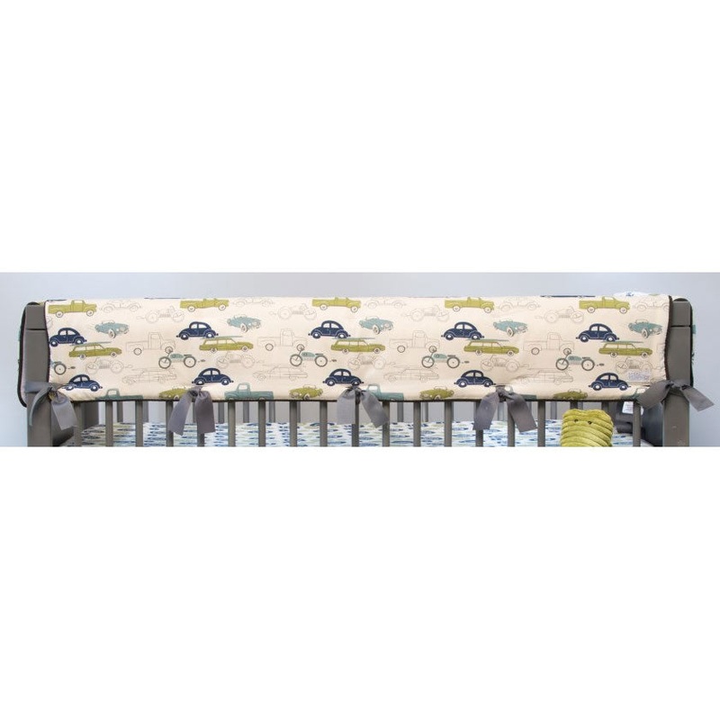 Sweet Potato Uptown Traffic Convertible Crib Rail Protector – Long