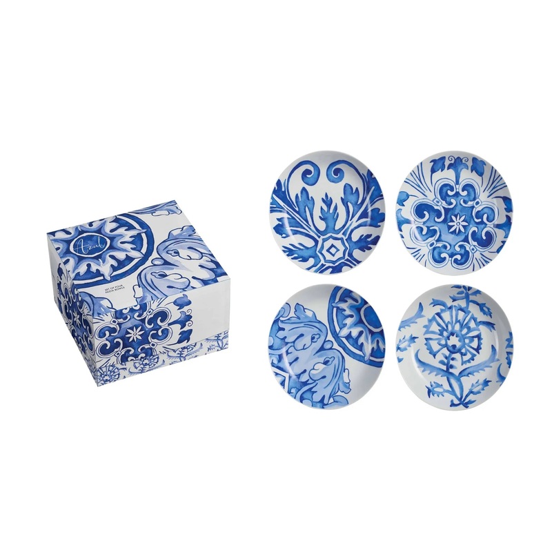 20oz. Set of 4 Azul Pasta Bowls