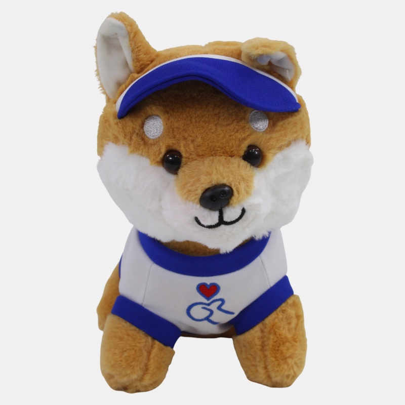 Corgi Plush Toy  22cm – Blue/White