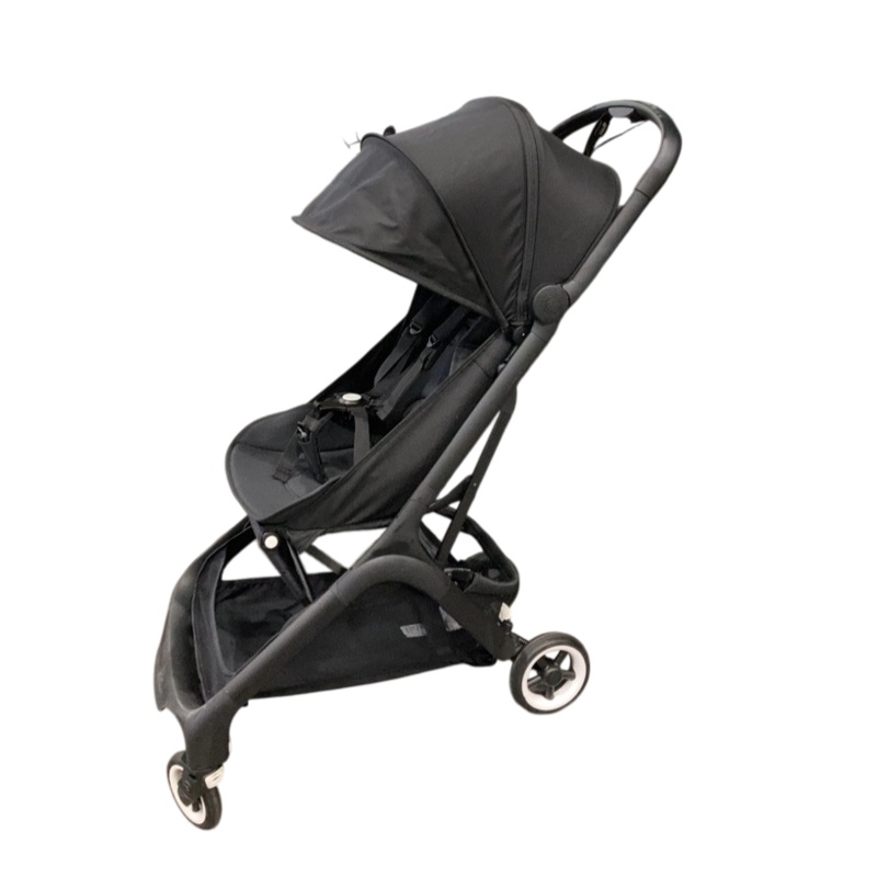 Bugaboo Butterfly Stroller, 2024, Black, Midnight Black, Midnight Black
