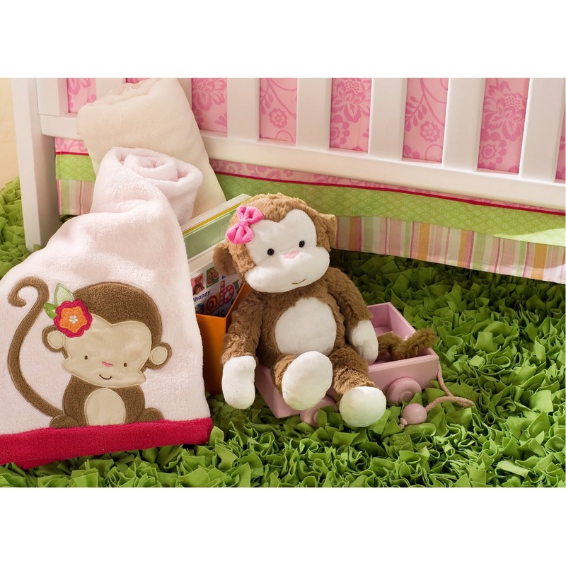 KidsLine Miss Monkey Plush Monkey