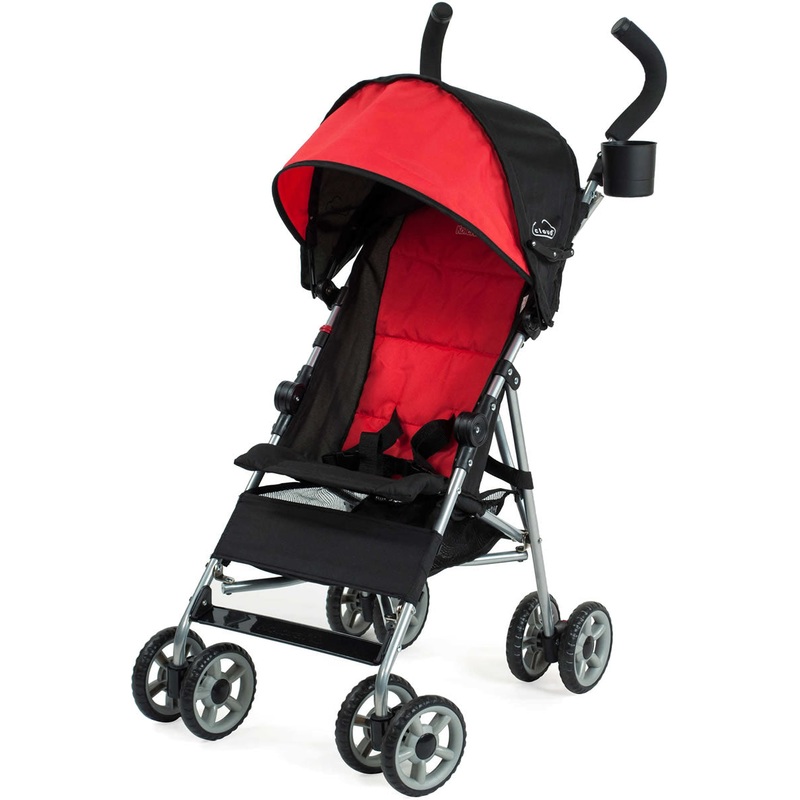 Kolcraft Cloud Umbrella Compact Stroller – Scarlett Red