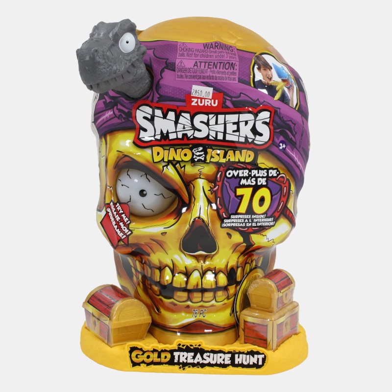 Zuru Smashers Dino Island Gold Treasure Hunt  70+ Surprises  Series 1