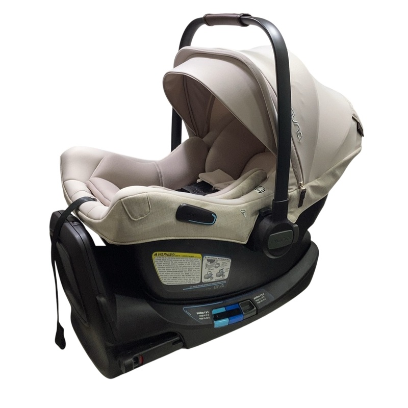 Nuna Pipa Aire RX Infant Car Seat, 2024, Biscotti