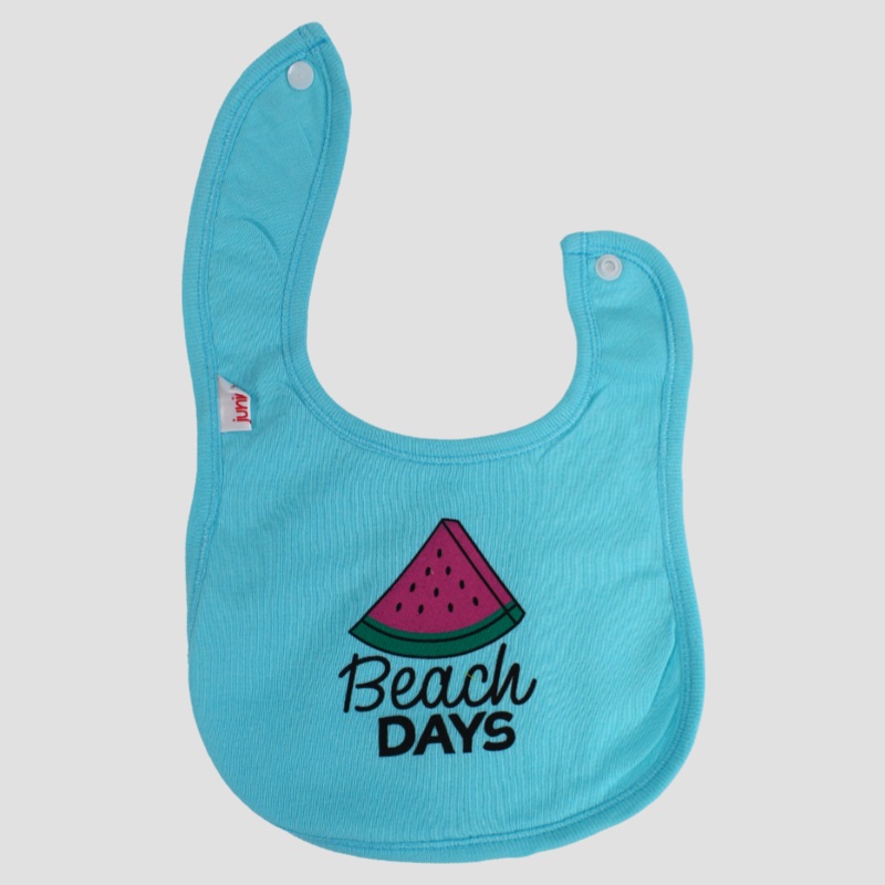 Unisex Baby Bib  Beach Days