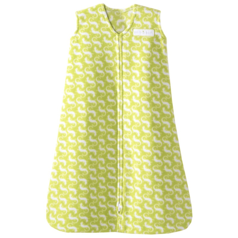 HALO SleepSack Wearable Blanket, Micro-Fleece, Green Gecko, Medium