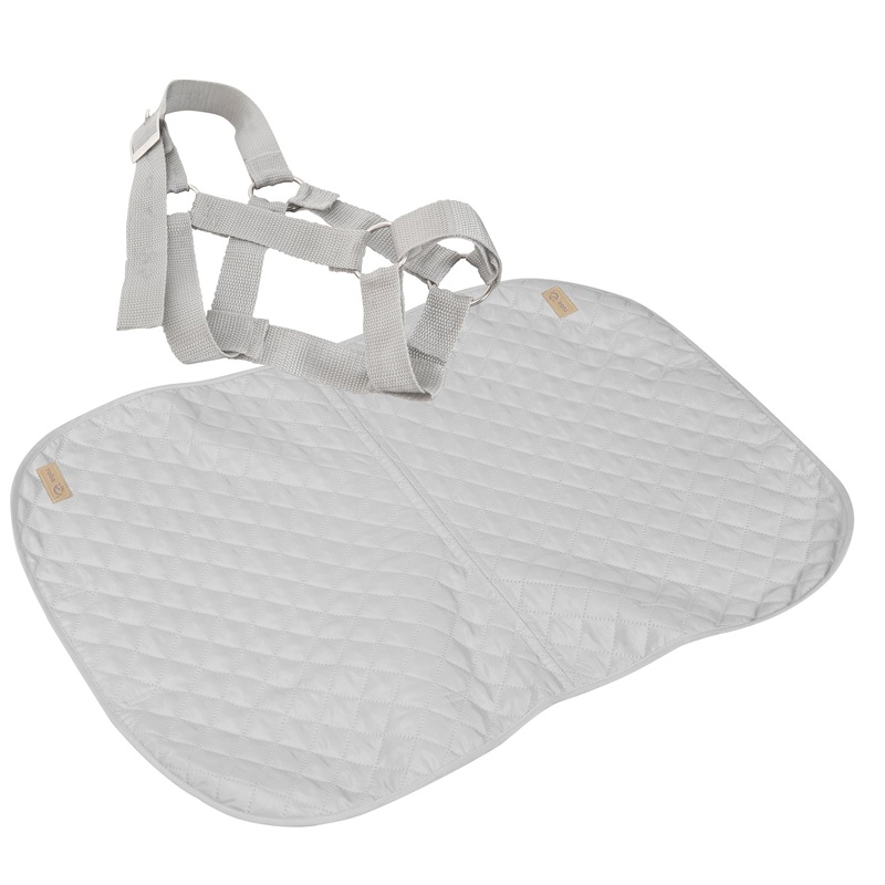 Zubehr Set fr Outdoor-Spielpferde ‘roba Style’ – Decke & Halfter – Silbergrau