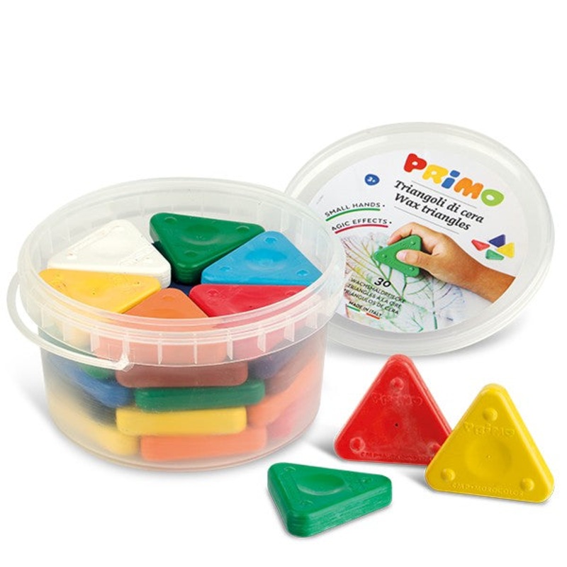 Easy Grip – Triangles Wax Crayons Set of 30
