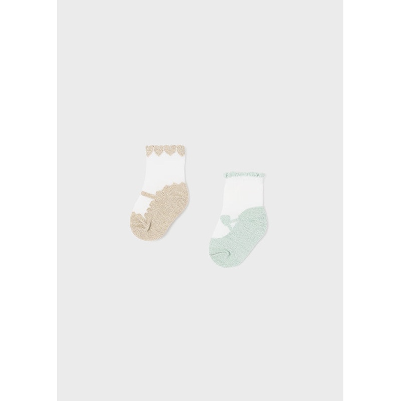 MAYORAL SOCKS  2 PACK- AQUA