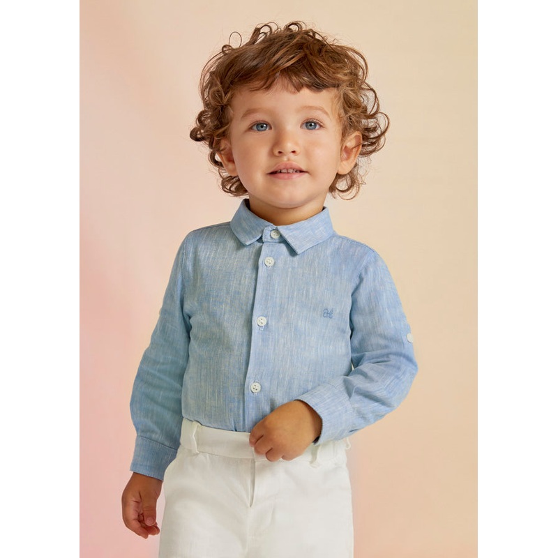 ABEL & LULA LONG SLEEVE SHIRT – BLUE