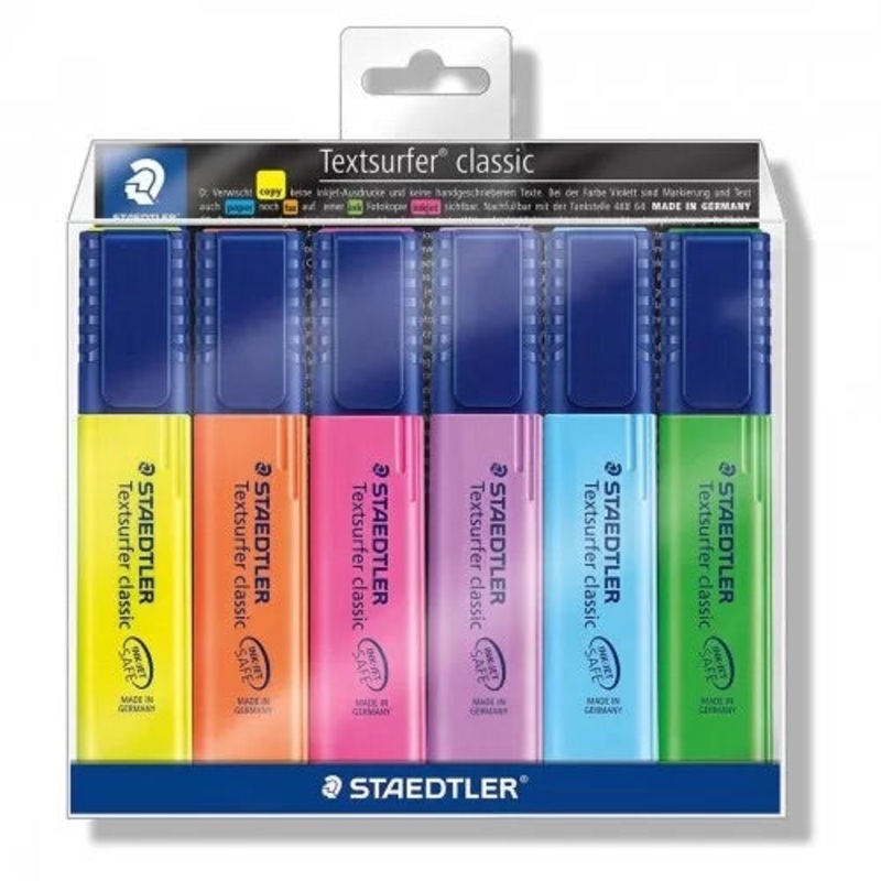 Staedtler – Textsurfer Classic Highlighters | Set of 6