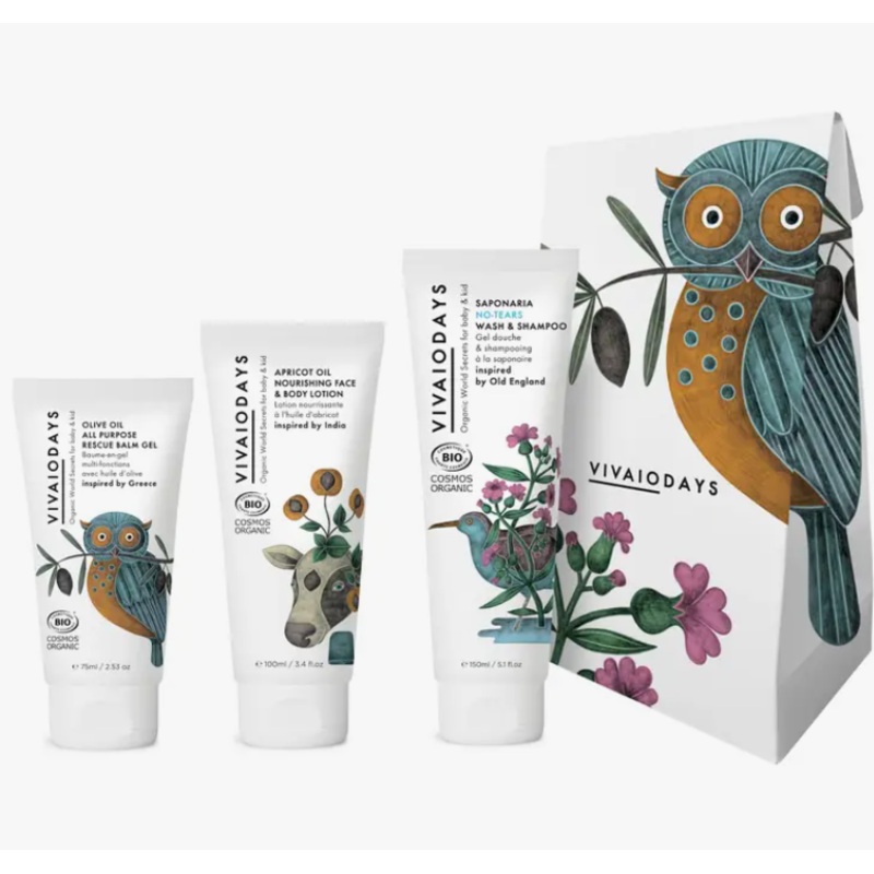 VIVAIODAYS BABY’S BODY & HAIR CARE SET