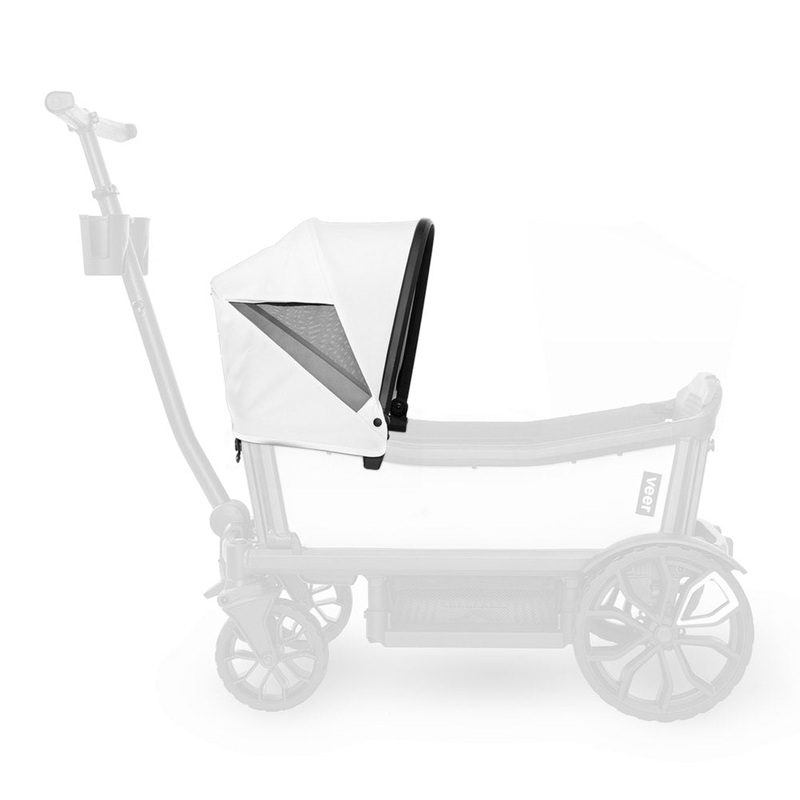 Veer Cruiser XL Retractable Canopy – White Savanna
