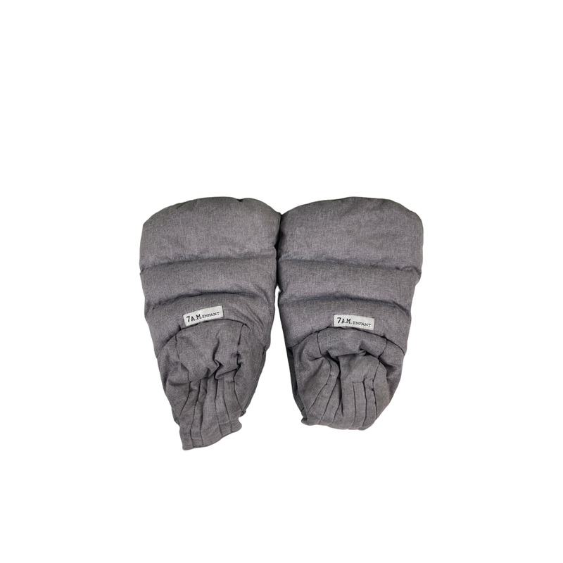7 A.M. Enfant WarmMuffs, Heather Grey