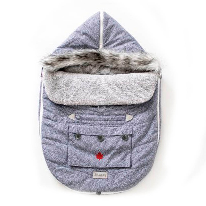 Juddlies Car Seat & Stroller Bag – Salt & Pepper Grey