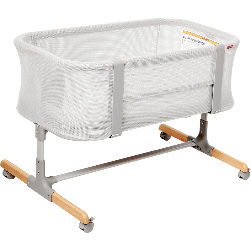 Skip Hop Cozy-Up 2-in-1 Bedside Sleeper and Bassinet