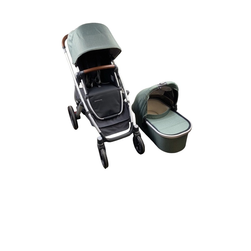 UPPAbaby VISTA V2 Stroller, 2019, Emmett (Green Melange)