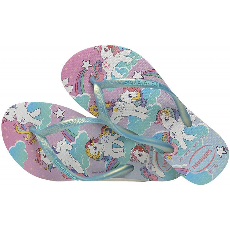 Havaianas – KIDS SLIM MY LITTLE PONY WHITE